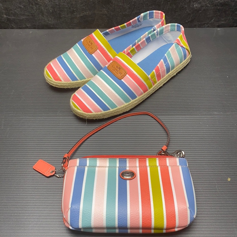 COPY - Beautiful Coach Bag with Matching Espadrilles